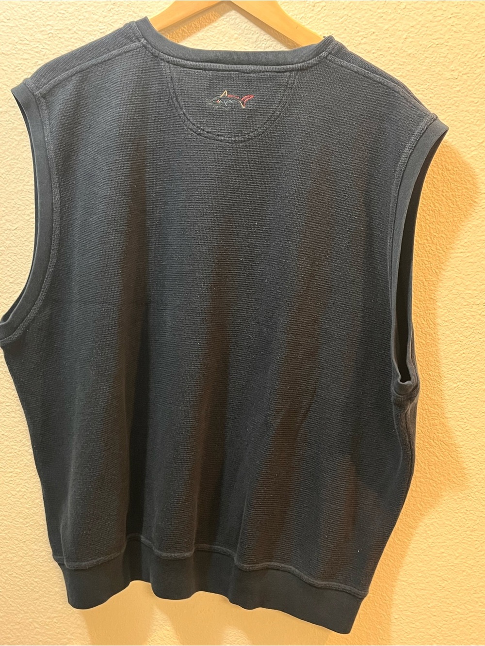 Greg Norman Collection Navy Sleeveless Knit Vest
